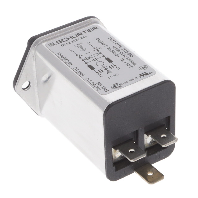 DC12.3122.001 SCHURTER Inc.  Plugs and Receptacles