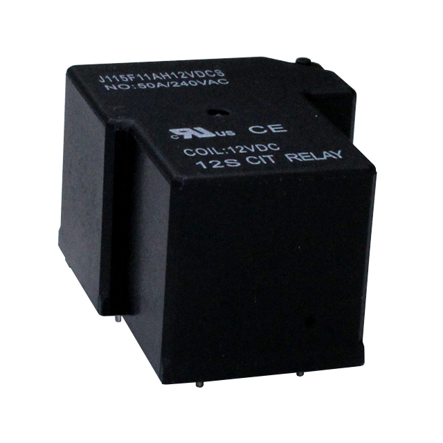 J115F11AH12VDCSH1.5U CIT Relay and Switch  Power Relays Over 2 Amps
