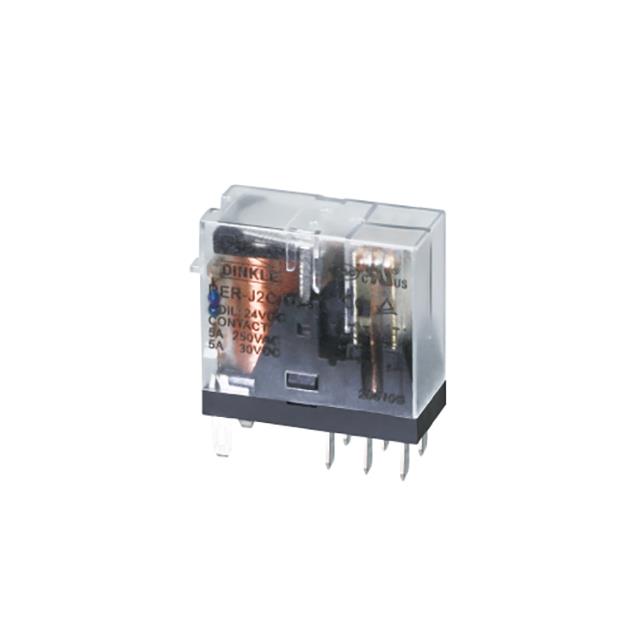 RER-J2C-A120 Dinkle Corporation, USA  Power Relays Over 2 Amps