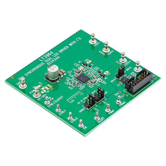 DC2424A Analog Devices Inc.  Cartes d'évaluation de pilotes LED