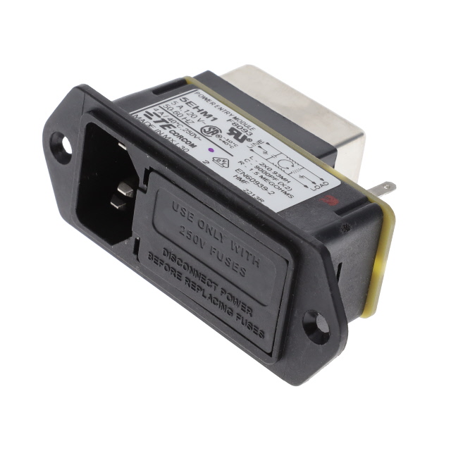 1-6609130-1 TE Connectivity Corcom Filters  Power Entry Modules (PEM)