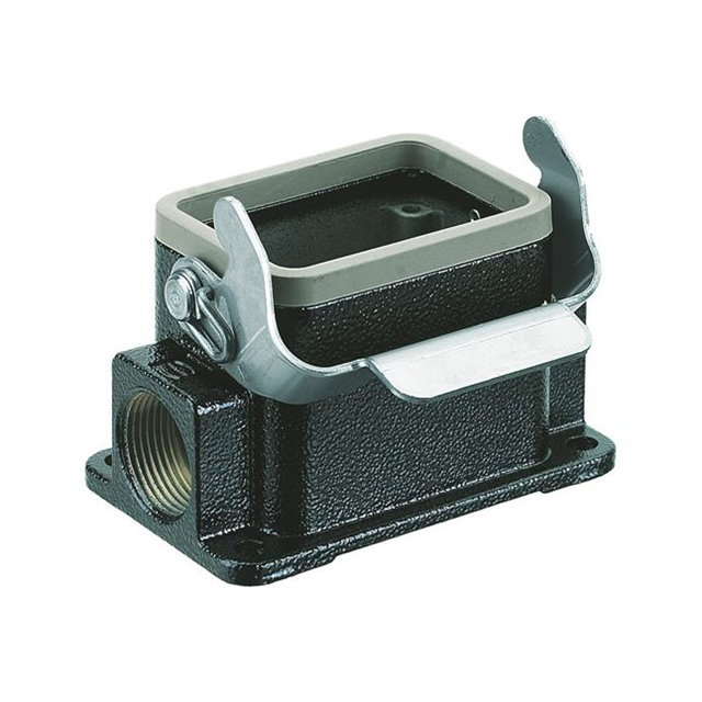 19370061250 HARTING  Carcasas de conectores de alta resistencia, bases y cubiertas