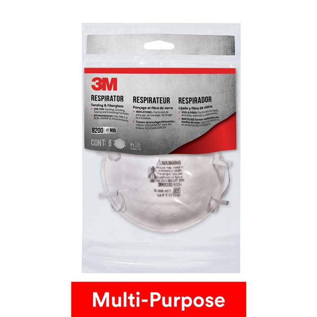 8200H6-DC 3M  Personal Protective Equipment (PPE)