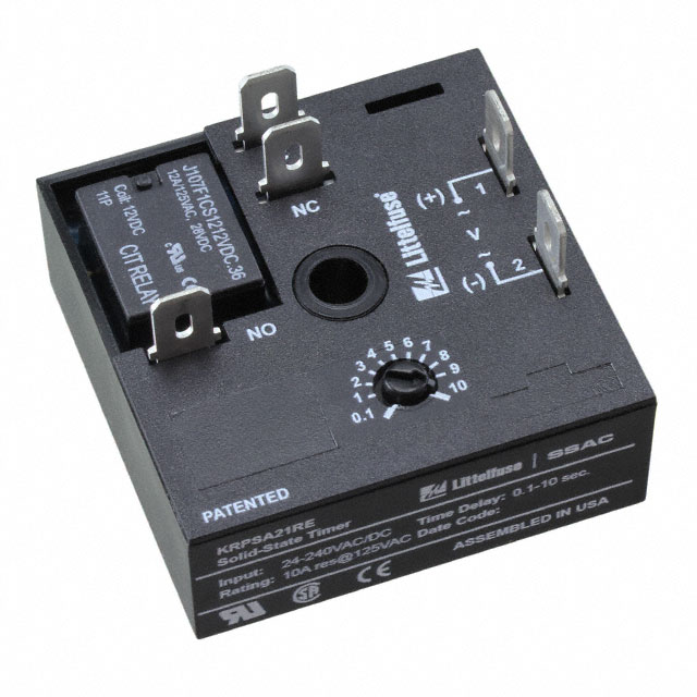 KRPSA21RE Littelfuse Inc. Relais temporisés