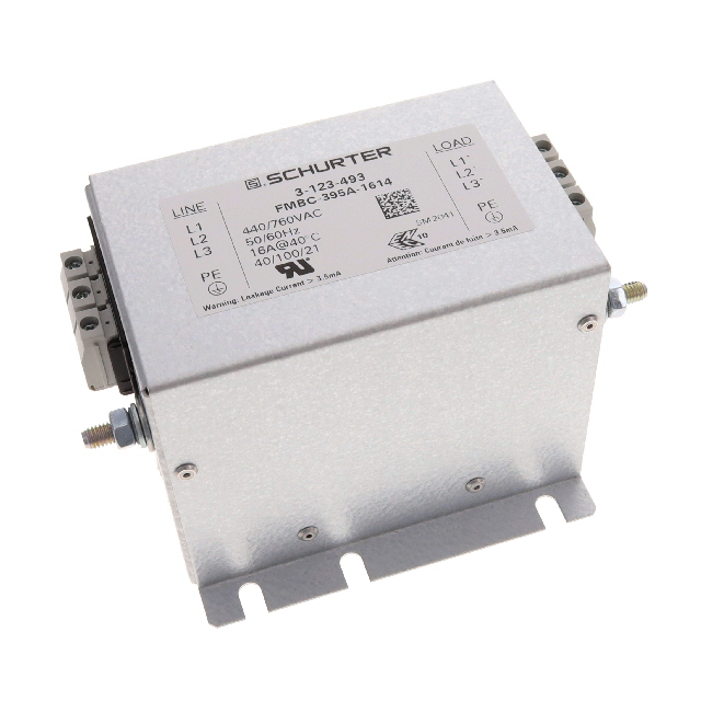 FMBC-395A-1614 SCHURTER Inc.  Modules de filtrage de ligne électrique