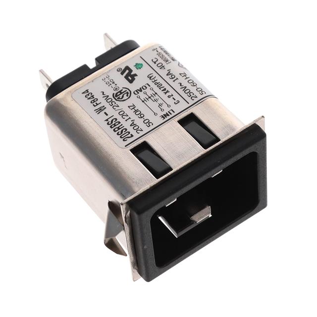 20SRBS1-W TE Connectivity Corcom Filters  Moduli di ingresso alimentazione (PEM)