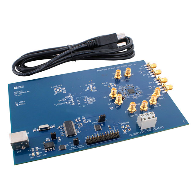 AD9512/PCBZ Analog Devices Inc.  Cartes et kits d'évaluation et de démonstration