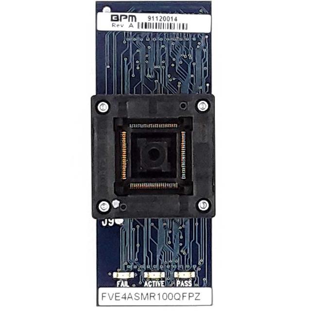 FVE4ASMR100QFPZ BPM Microsystems  Adaptateurs de programmation Sockets