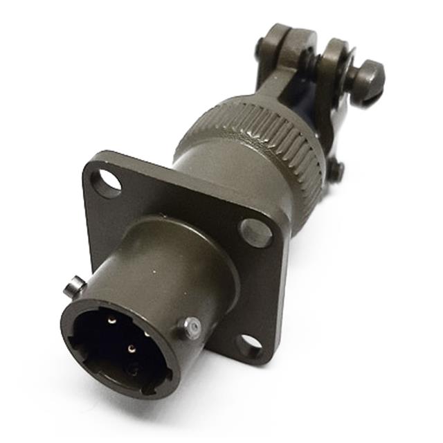 MSW00A8-3P-SR Milspecwest, LLC  Assemblages de connecteurs circulaires