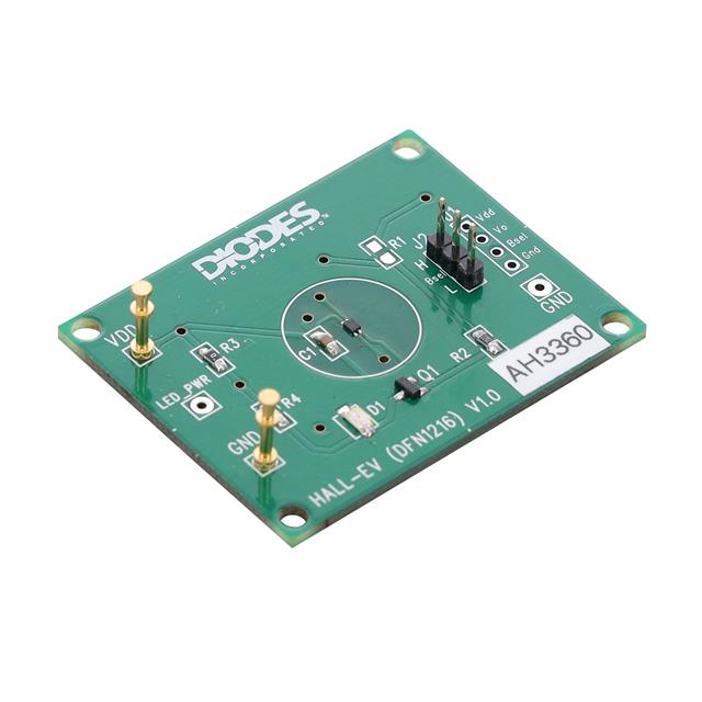 AH3360-FA-EVM Diodes Incorporated  Cartes d'évaluation de capteurs