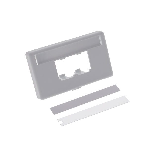 CFFPL2WH Panduit Corp  Keystone Faceplates Frames