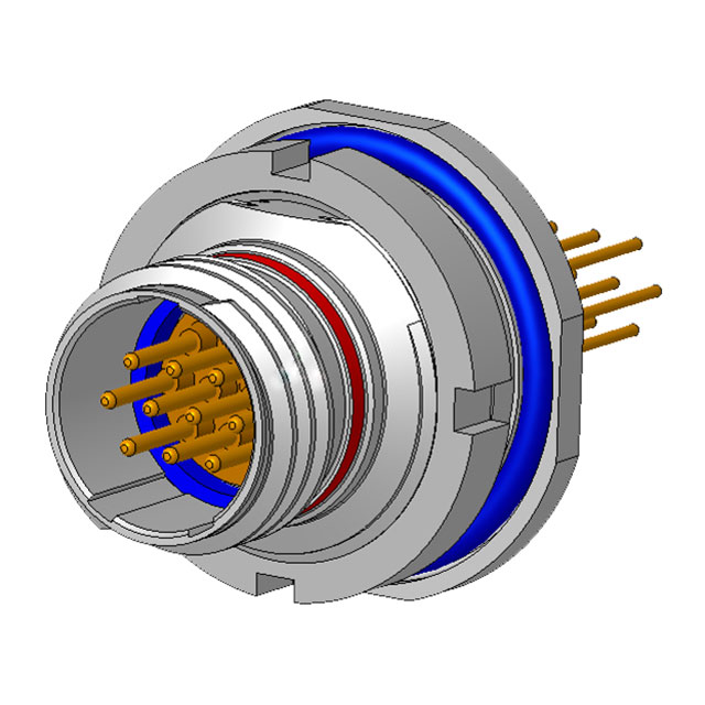 2M801-038-07MT7-10PA Amphenol Aerospace Operations  Circular Connector Assemblies