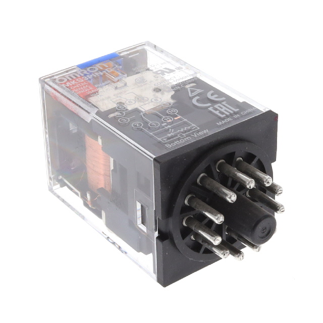 MKS3PIN-D-5 DC110 Omron Automation and Safety  Power Relays Over 2 Amps