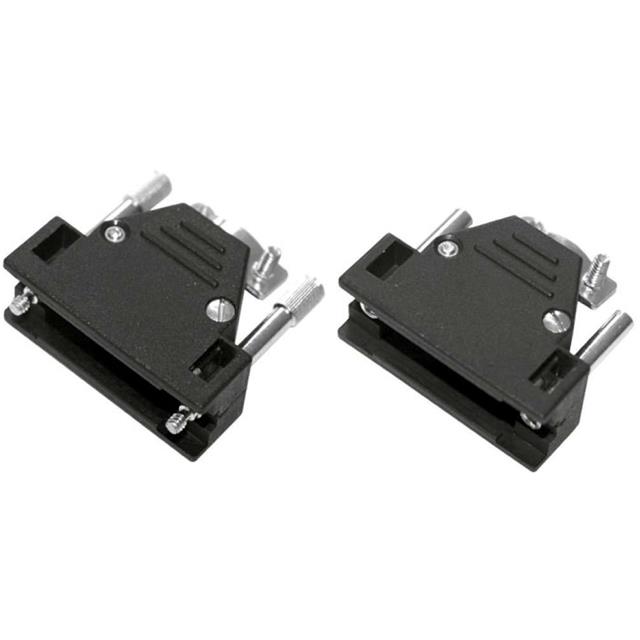 MHED-D37TF-K MH Connectors  Capots de connecteurs D-Sub en forme de D