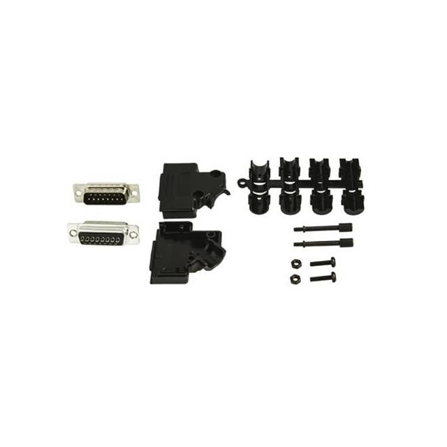 MHD45PPK25-DB25P-K MH Connectors  Carcasas traseras para conectores D-Sub en forma de D