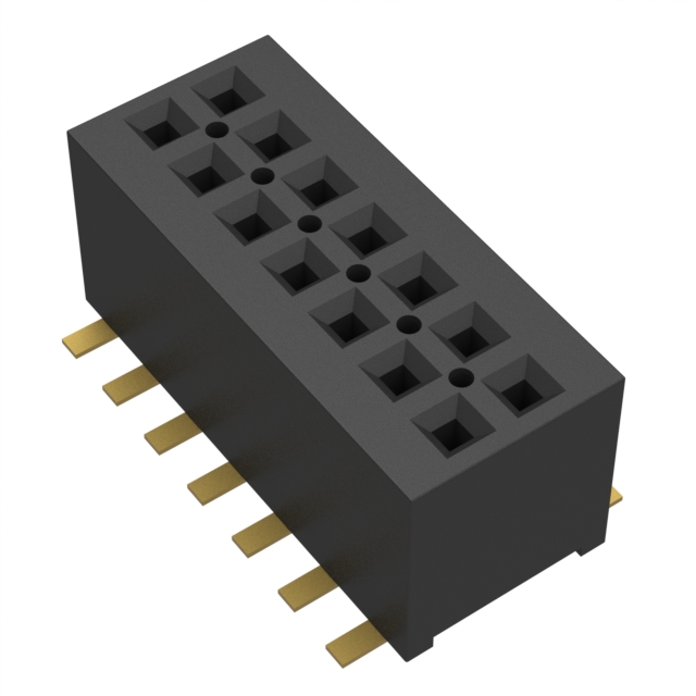 MLE-107-01-G-DV-P-TR Samtec Inc.  Embases Prises femelles