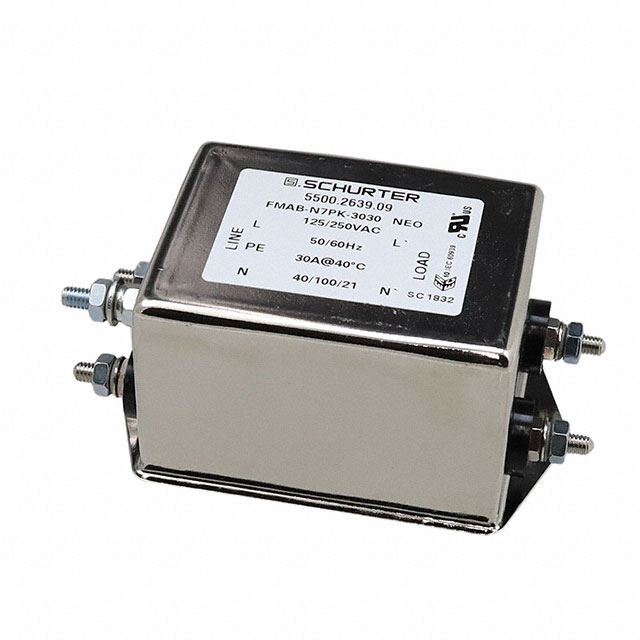 5500.2639.09 SCHURTER Inc.  Moduli di filtro di linea di alimentazione