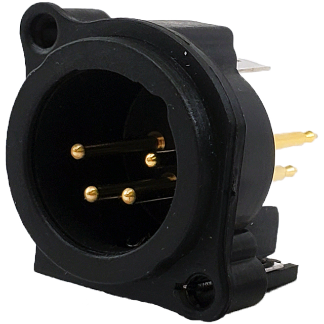 IO-XLR4-M-EV IO Audio Technologies  Circular Connector Assemblies