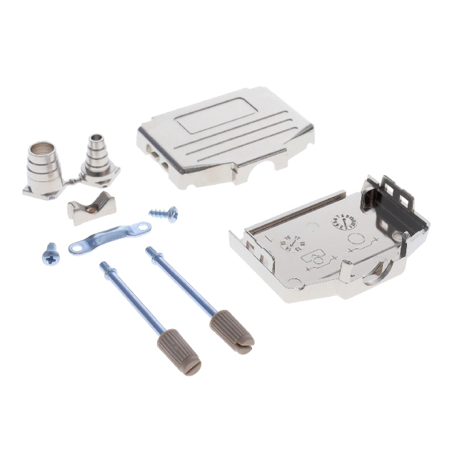 ACOV-SUB-25MB10 Assmann WSW Components  Capots de connecteurs D-Sub en forme de D