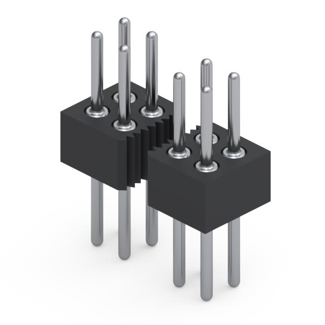 852-40-100-10-001000 Mill-Max Manufacturing Corp.  Embases à broches mâles