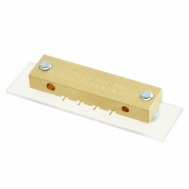 127-0711-321 Cinch Connectivity Solutions Johnson  Coaxial Connector (RF) Assemblies