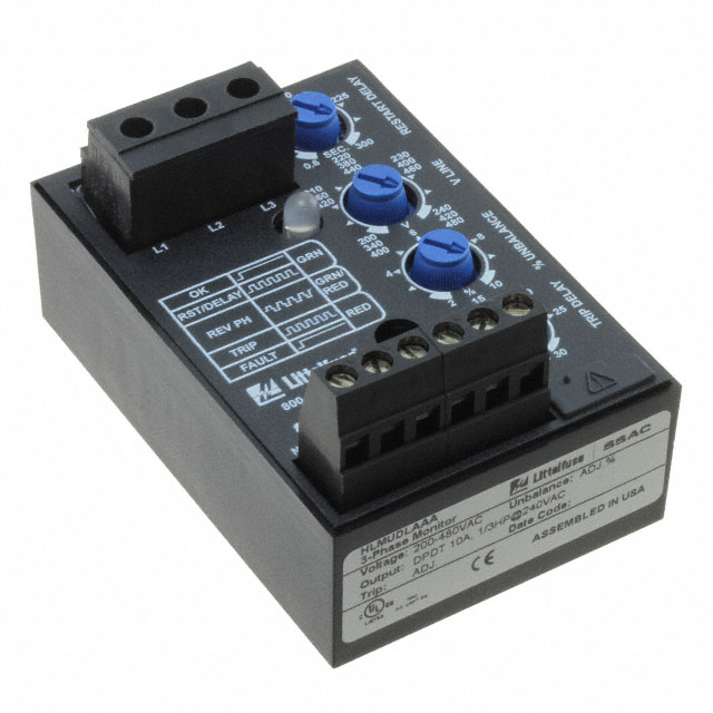 HLMUDLAAA Littelfuse Inc. Moniteurs de sortie de relais