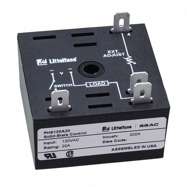 PHS120A20 Littelfuse Inc.  Solid State Relays