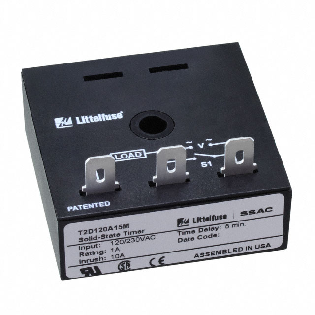 T2D120A15M Littelfuse Inc. Relais temporisés