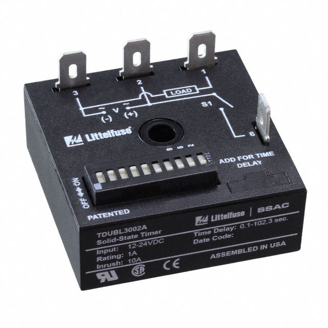 TDUBL3002A Littelfuse Inc. Relais temporisés