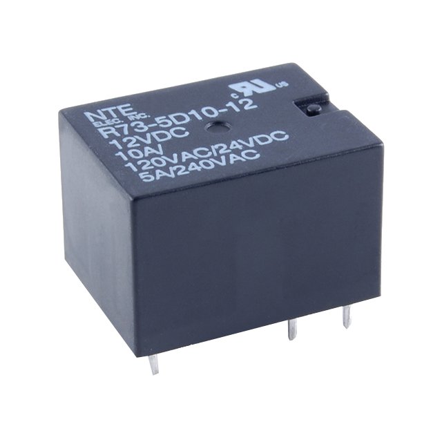 R73-1D10-12 NTE Electronics, Inc  Relè di potenza oltre 2 Ampere