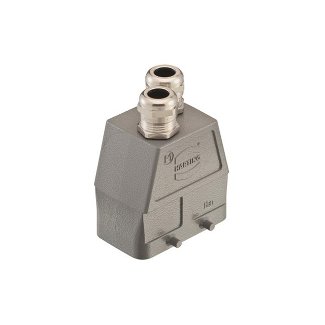 19300100495 HARTING  Carcasas de conectores de alta resistencia, bases y cubiertas