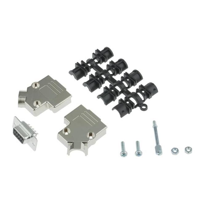 MHD45PK9-DB9S-K MH Connectors  Carcasas traseras para conectores D-Sub en forma de D