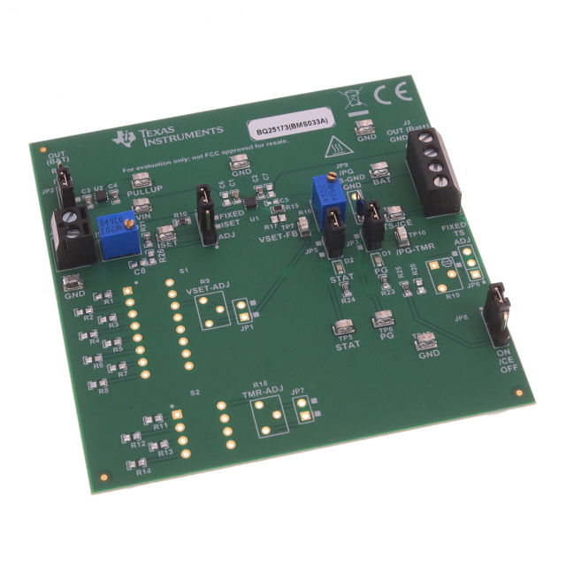 BQ25173EVM Texas Instruments  Cartes et kits d'évaluation et de démonstration