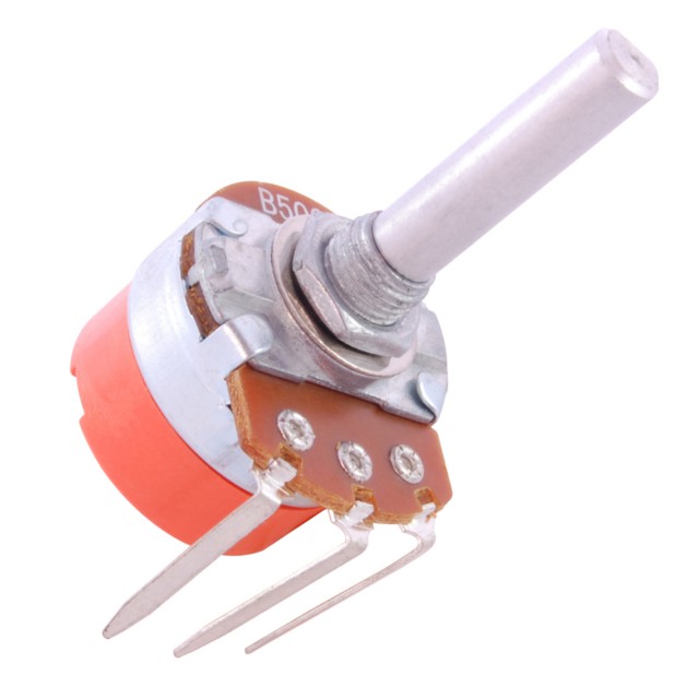 502-0414 NTE Electronics, Inc  Rotary Potentiometers Rheostats