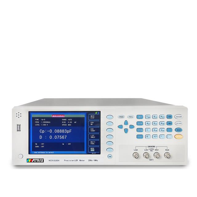 MCR-8100H MATRIX TECHNOLOGY INC.  Multimeters