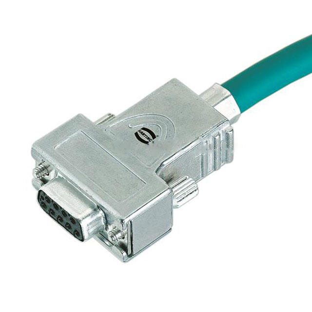 61030013017 HARTING  Capots de connecteurs D-Sub en forme de D