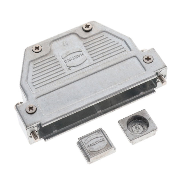 61030012018 HARTING  Capots de connecteurs D-Sub en forme de D