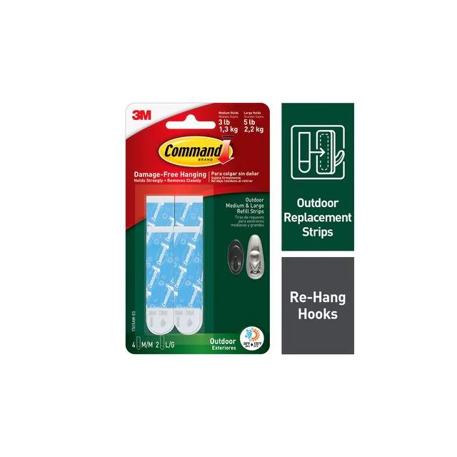 17615AW-ES 3M  Ganci per grucce e clip