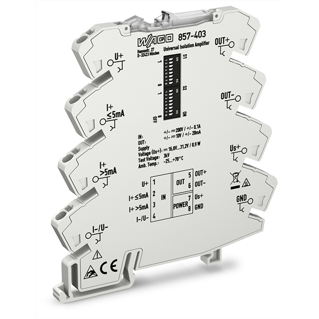 857-403 WAGO Corporation  Signal Conditioners and Isolators