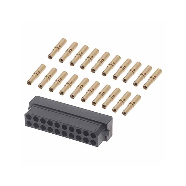 M80-8442045 Harwin Inc.  Free Hanging Panel Mount