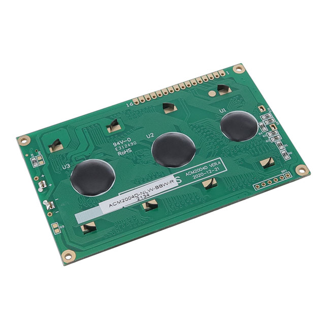 ACM2004D-NLW-BBW-R AZ Displays  Écran LCD OLED à caractères et chiffres