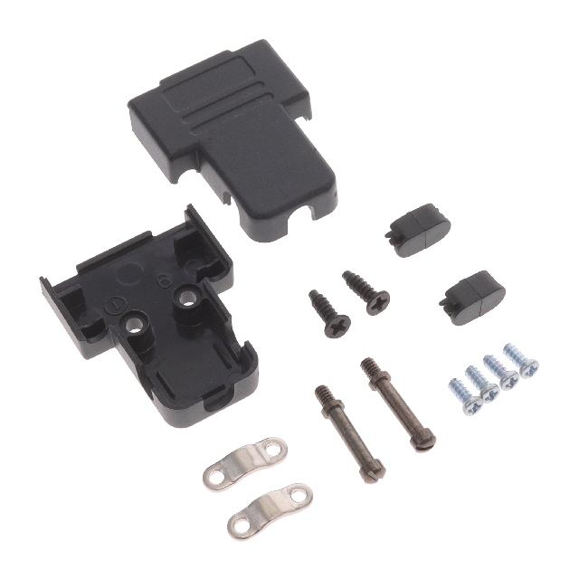 ACOV-SUB-09NB21 Assmann WSW Components  Capots de connecteurs D-Sub en forme de D