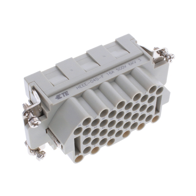 HEEE-040-F TE Connectivity AMP Connectors  Moduli di inserti per connettori per impieghi gravosi