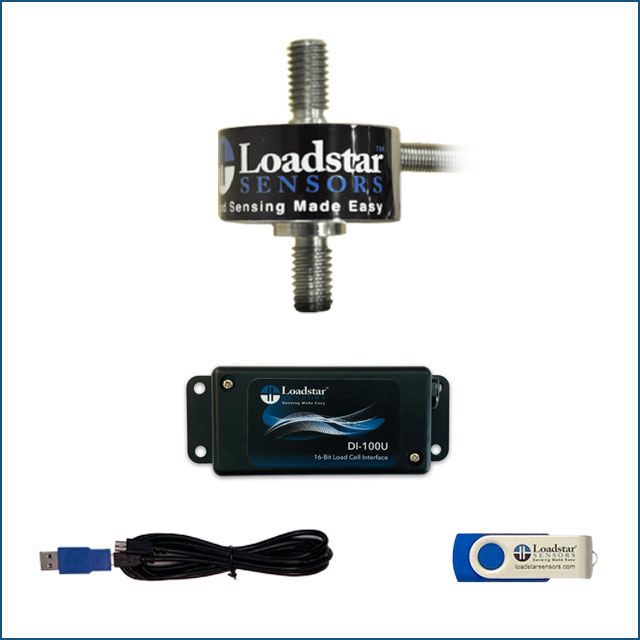 REB7-010M-D1MU-LP-C Loadstar Sensors  Force Sensors Load Cells - Industrial