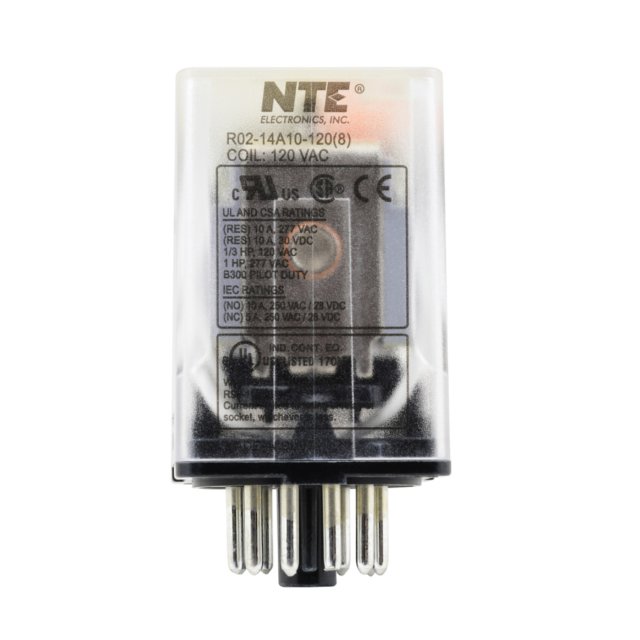 R02-14A10-120 NTE Electronics, Inc  Relè di potenza oltre 2 Ampere