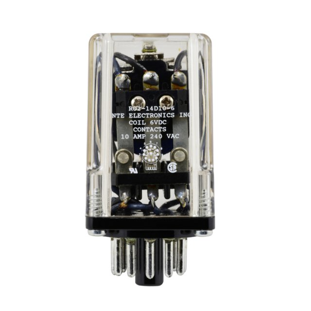 R02-14D10-6 NTE Electronics, Inc  Relè di potenza oltre 2 Ampere