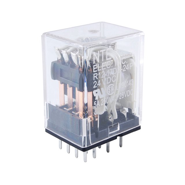 R12-17A3-24P NTE Electronics, Inc  Relè di potenza oltre 2 Ampere