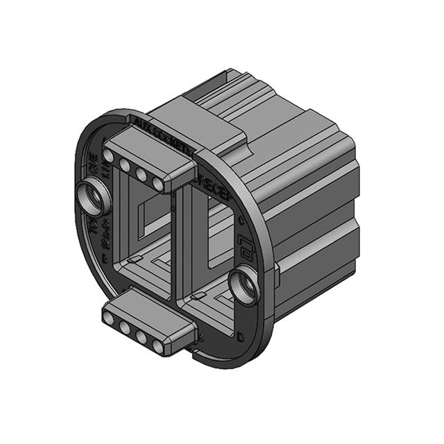 3-6014P1 Anderson Power Products, Inc.  Blade Type Power Connector Housings