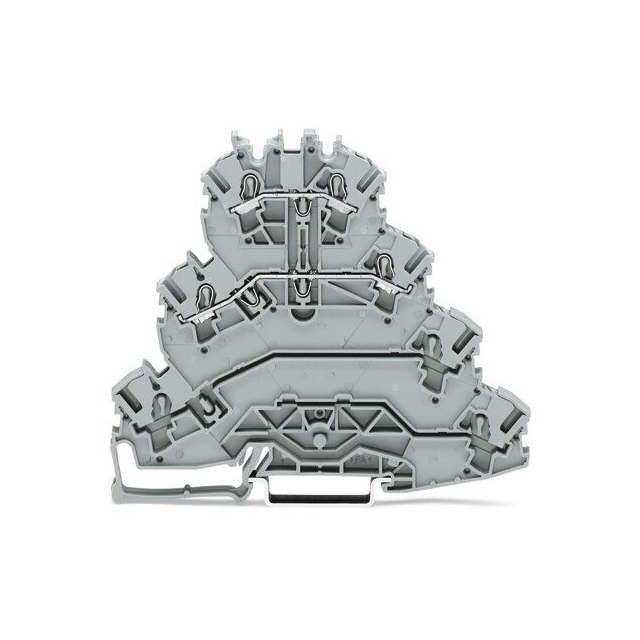 2002-4111 WAGO Corporation  Canal de riel DIN