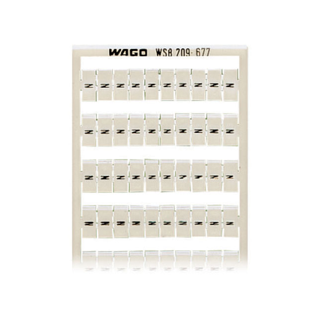 209-677 WAGO Corporation  Terminal Block Marker Strips